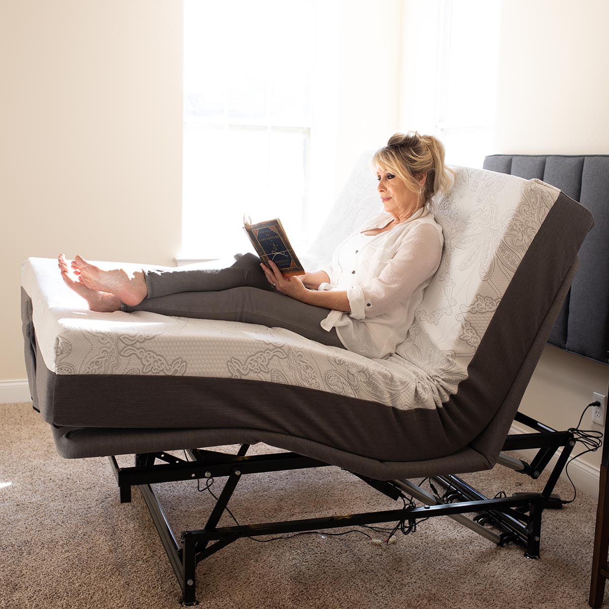 Inland Empire flexabed high low fully electric adjustable bed